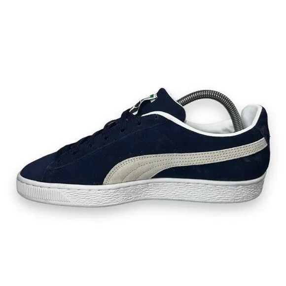 Puma Suede Classic XXI Sneakers Peacoat Blue / Off White 374915-04 Men's 8