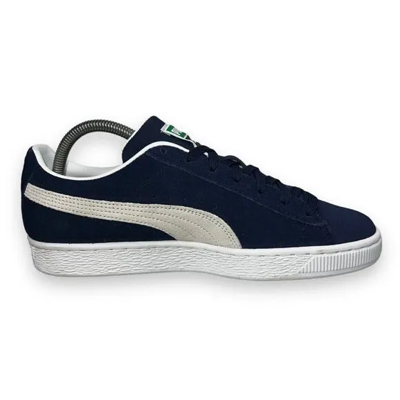 Puma Suede Classic XXI Sneakers Peacoat Blue / Off White 374915-04 Men's 8