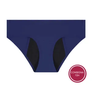 Pure Intimate Slip Blu - period-proof swimwear