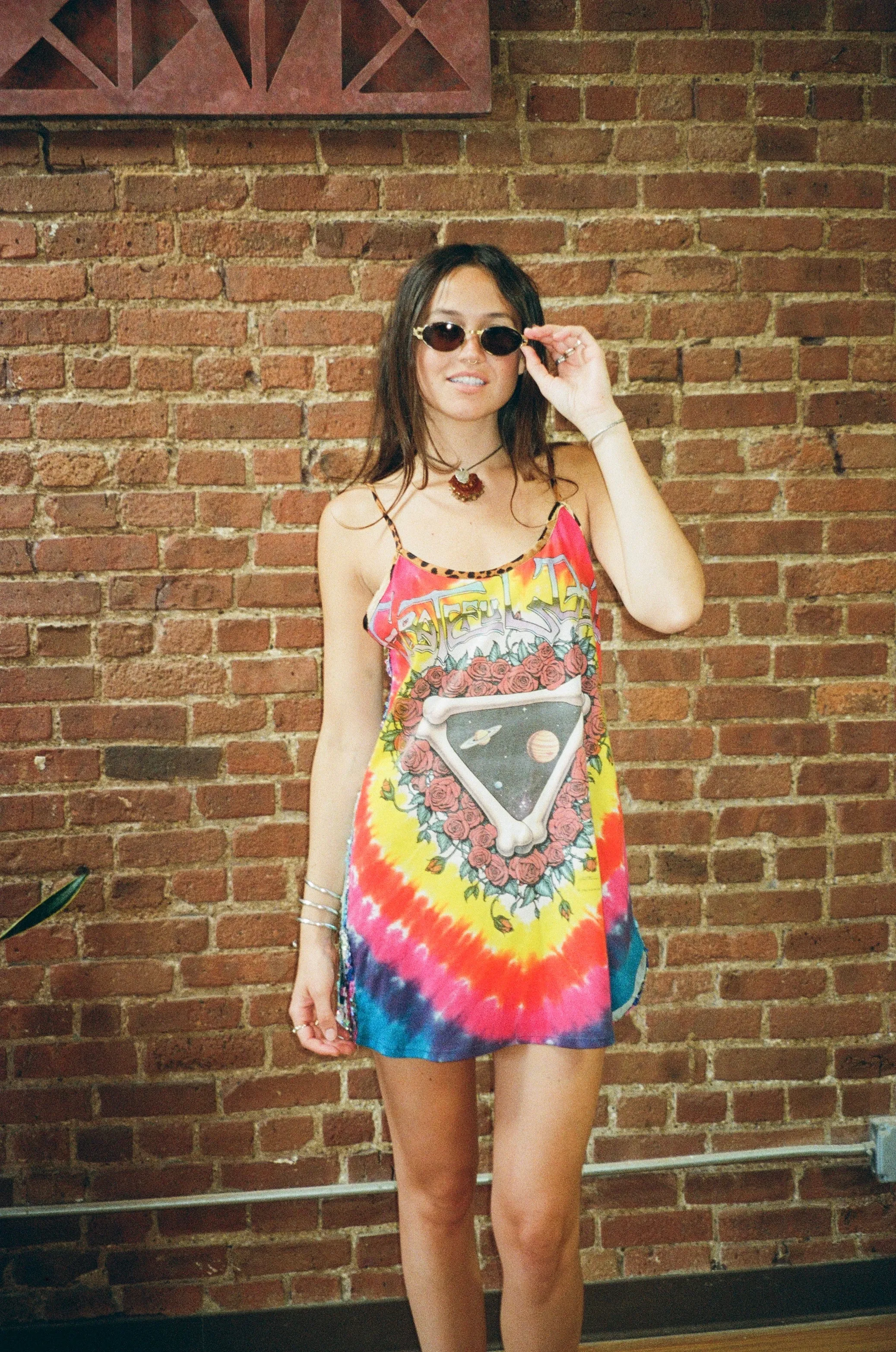 Rainbow Grateful Dead Lola Dress