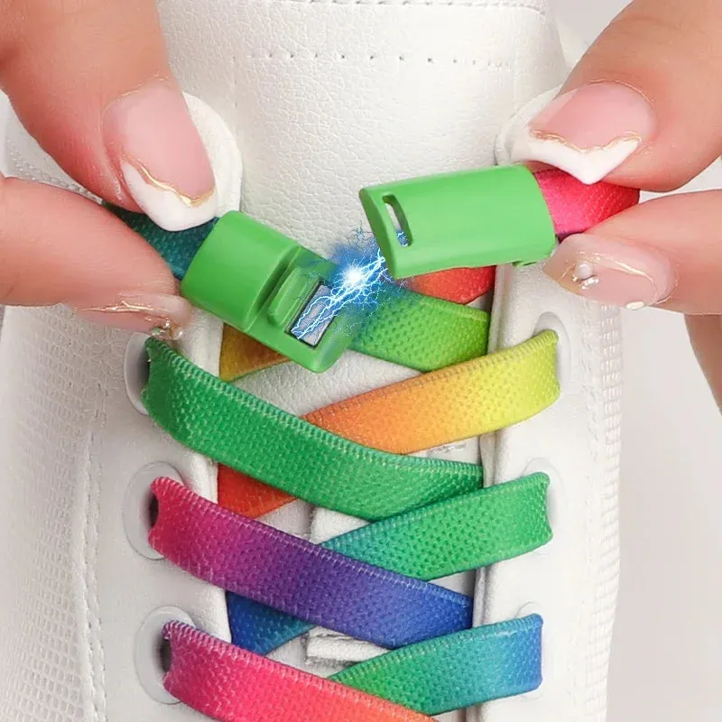 Rainbow Magic No-Tie Laces (Colors)