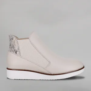 RALLY - Beige Snake Print