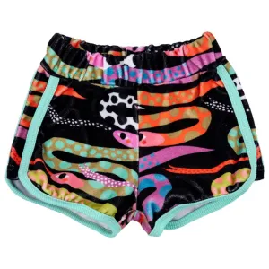 Raspberry Republic Sssnakes Retro Shorts (Last one! 1.5-3y)