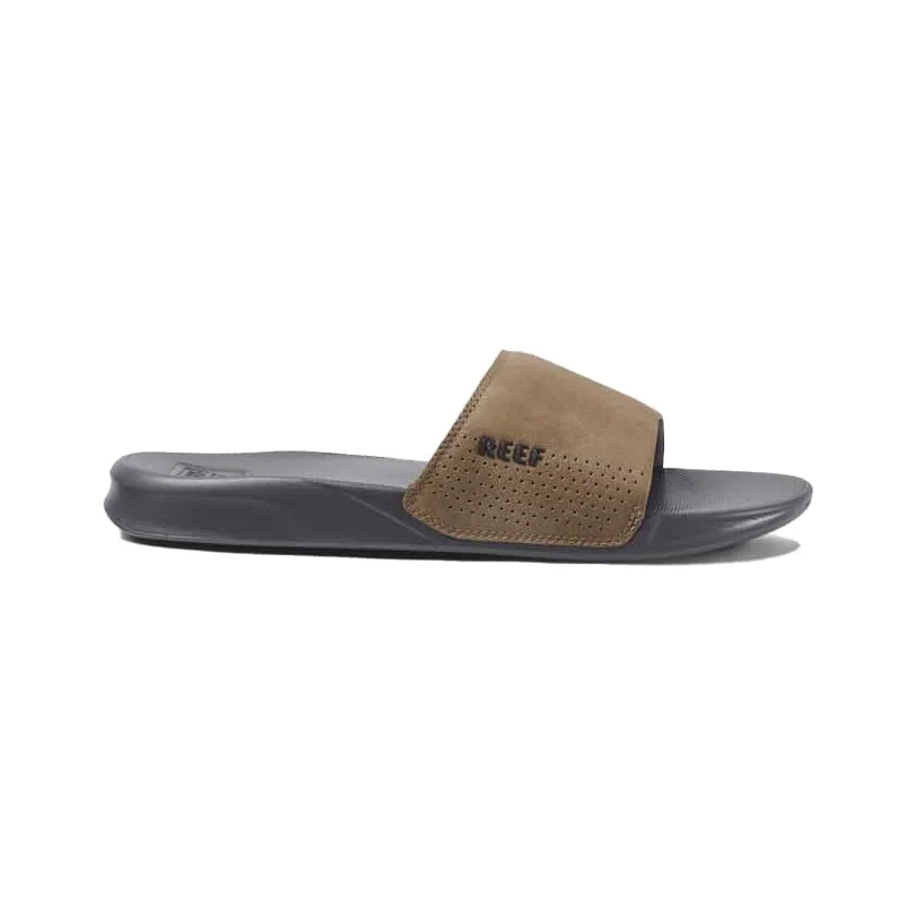 Reef One Slide Grey Tan
