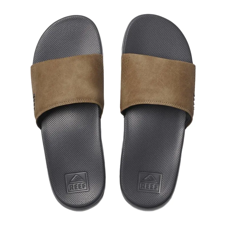 Reef One Slide Grey Tan