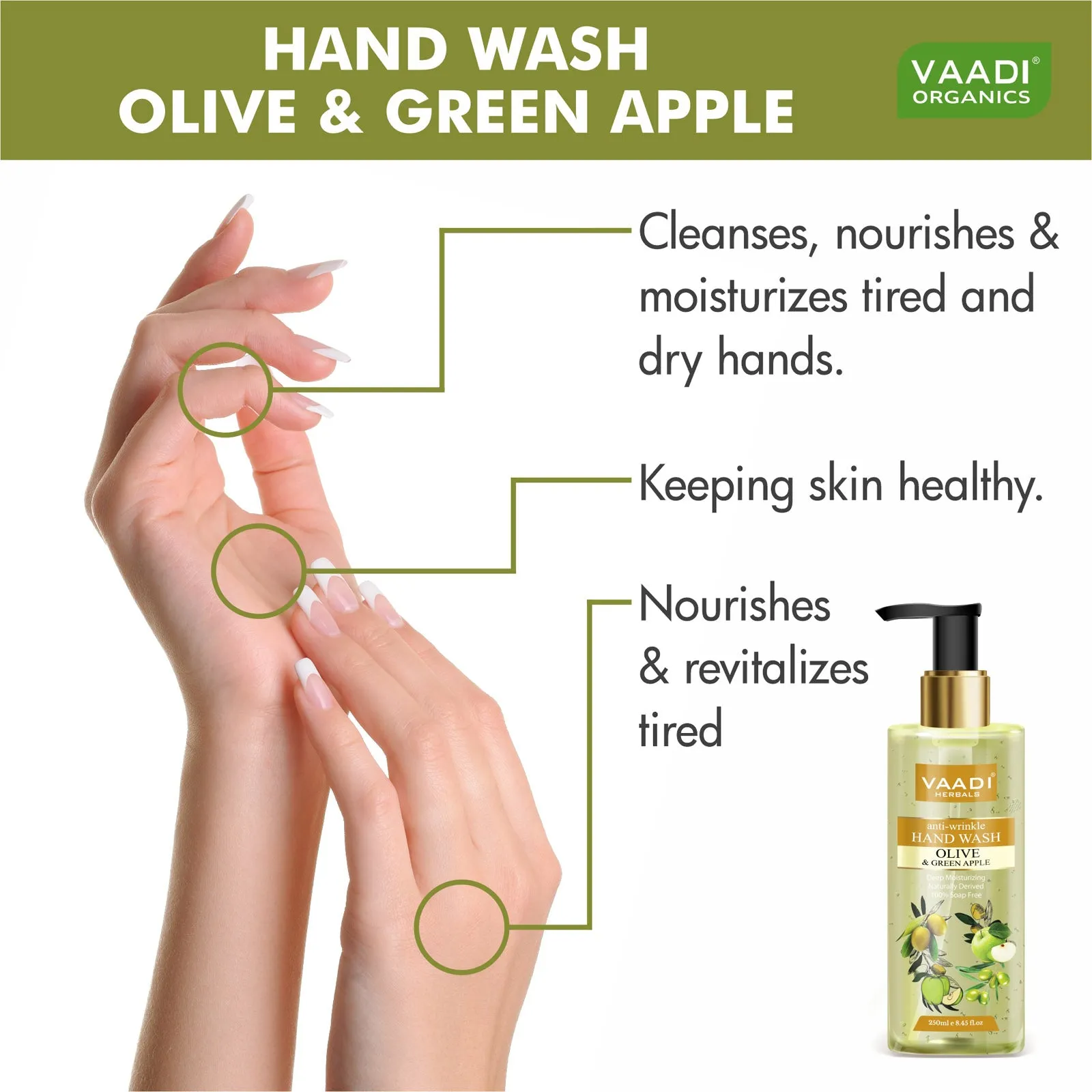 Rejuvenating - Pack of 2 Luxurious Handwash - Olive & Strawberry (250 ml x 2)