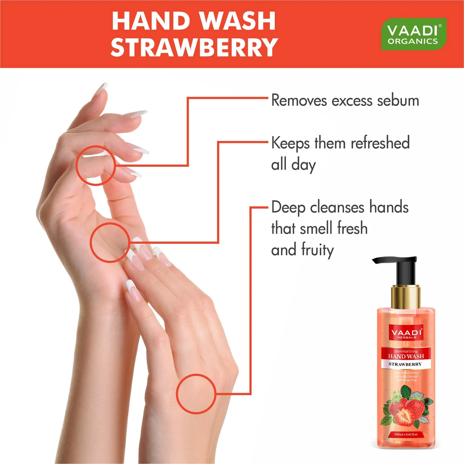 Rejuvenating - Pack of 2 Luxurious Handwash - Olive & Strawberry (250 ml x 2)