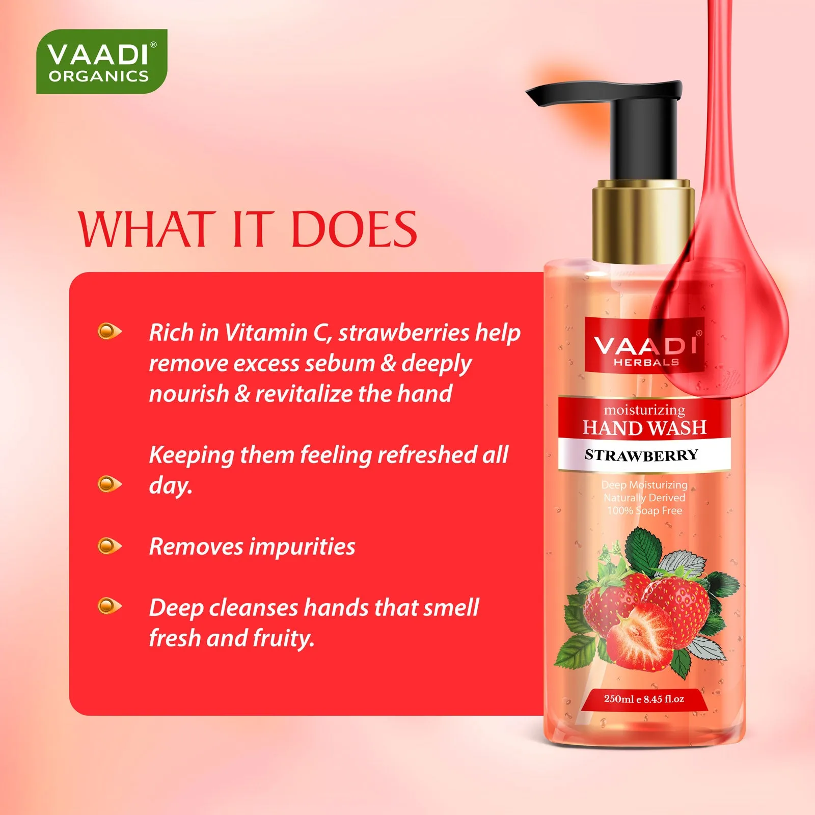 Rejuvenating - Pack of 2 Luxurious Handwash - Olive & Strawberry (250 ml x 2)