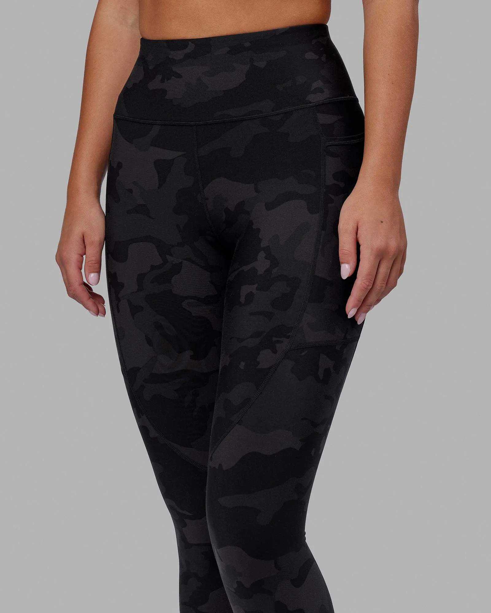 Rep Full Length - Print - Black-Camo