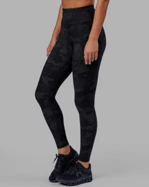 Rep Full Length - Print - Black-Camo