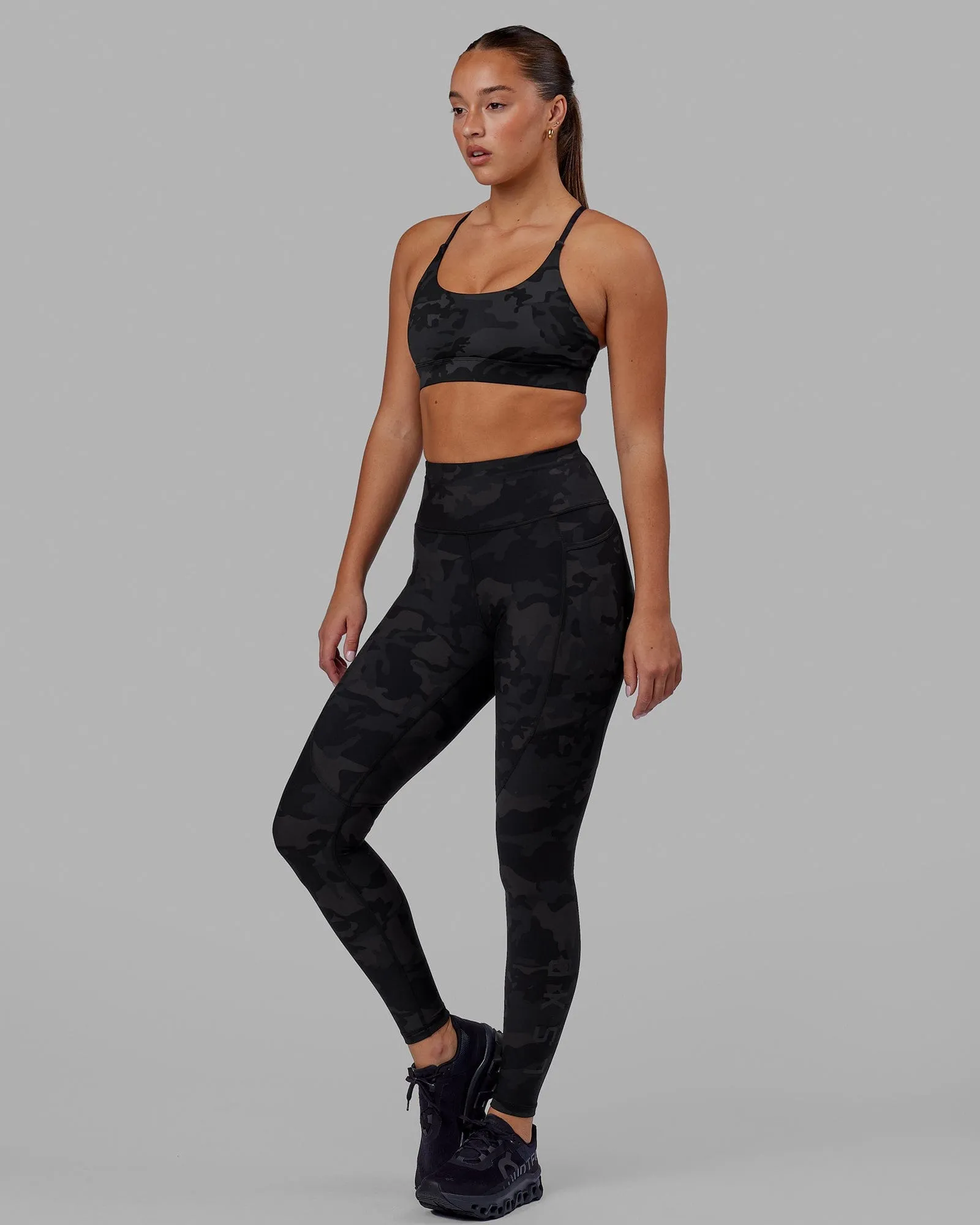 Rep Full Length - Print - Black-Camo