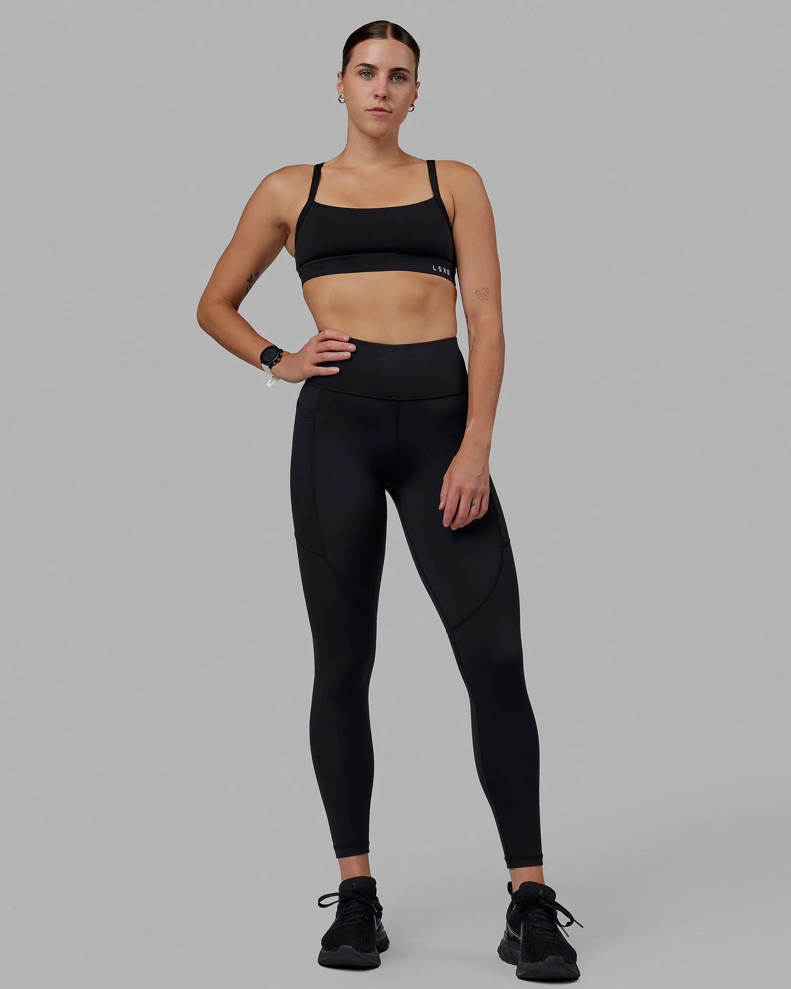 Rep Full Length Tight - Black-Black