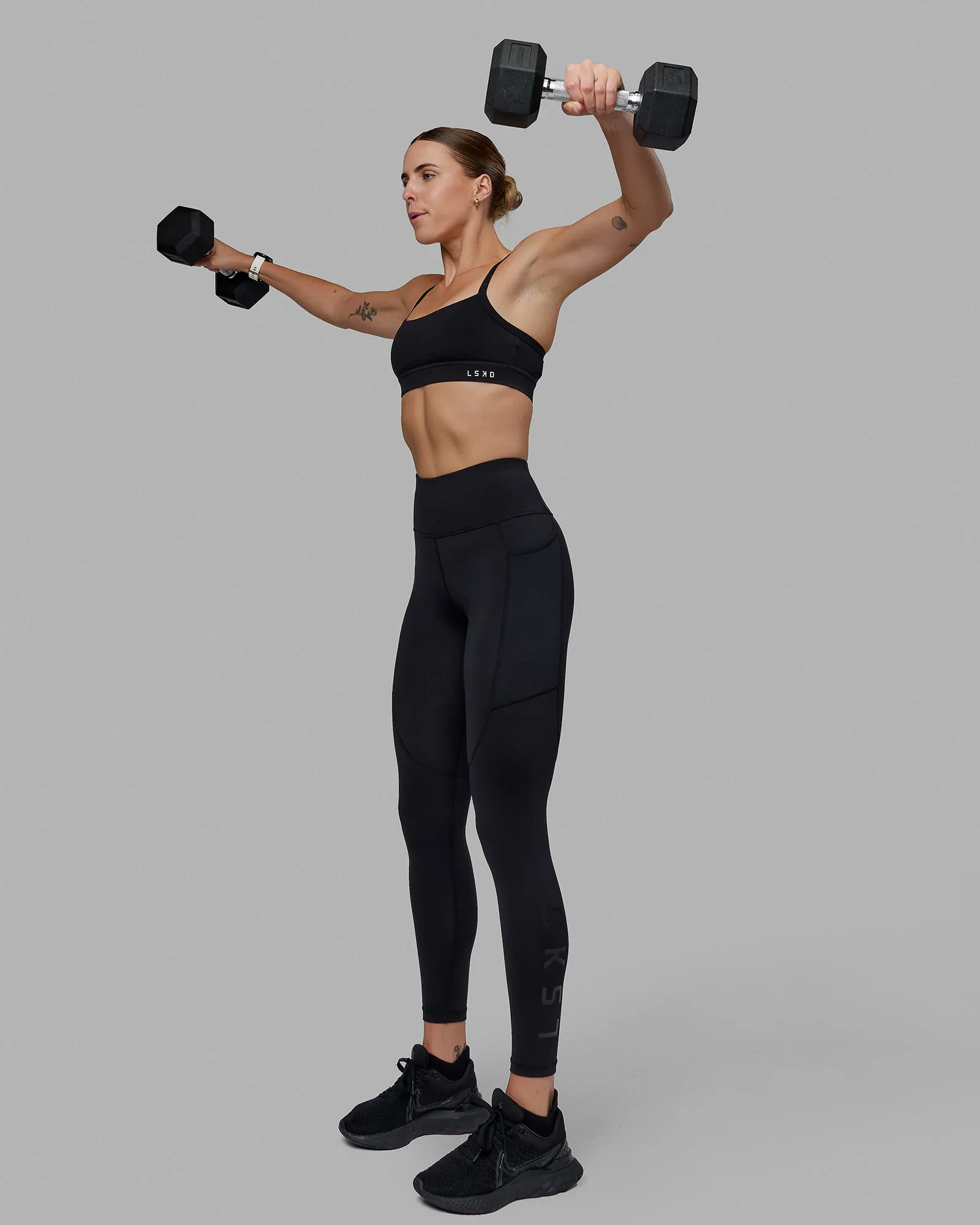Rep Full Length Tight - Black-Black