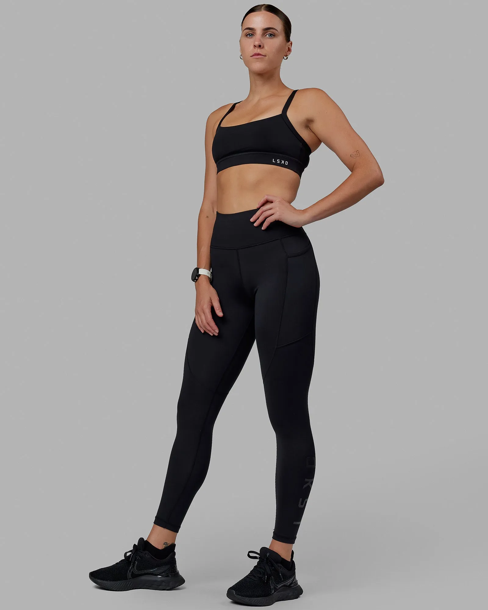 Rep Full Length Tight - Black-Black