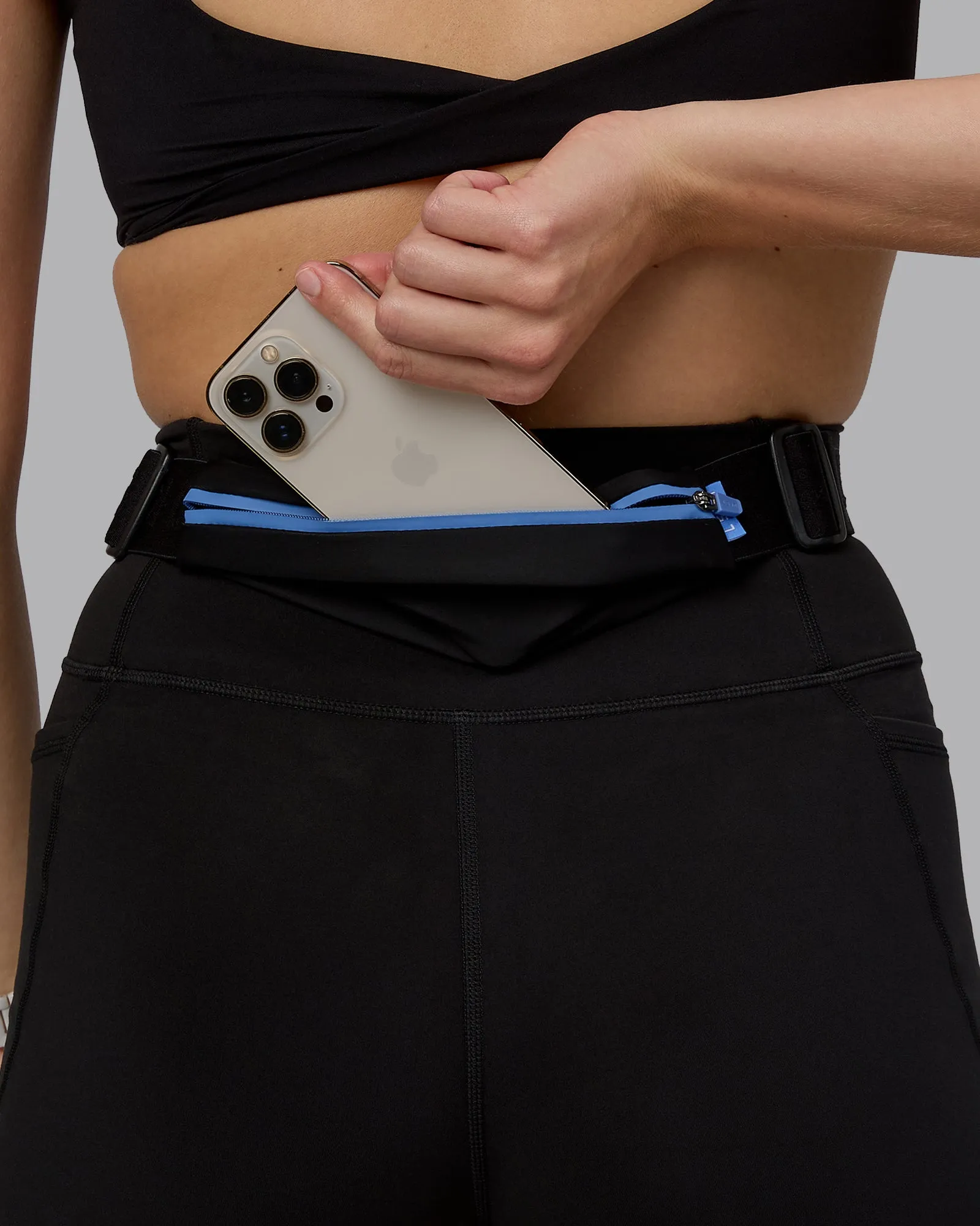 Rep Run Belt 2.0 - Black-Ultramarine