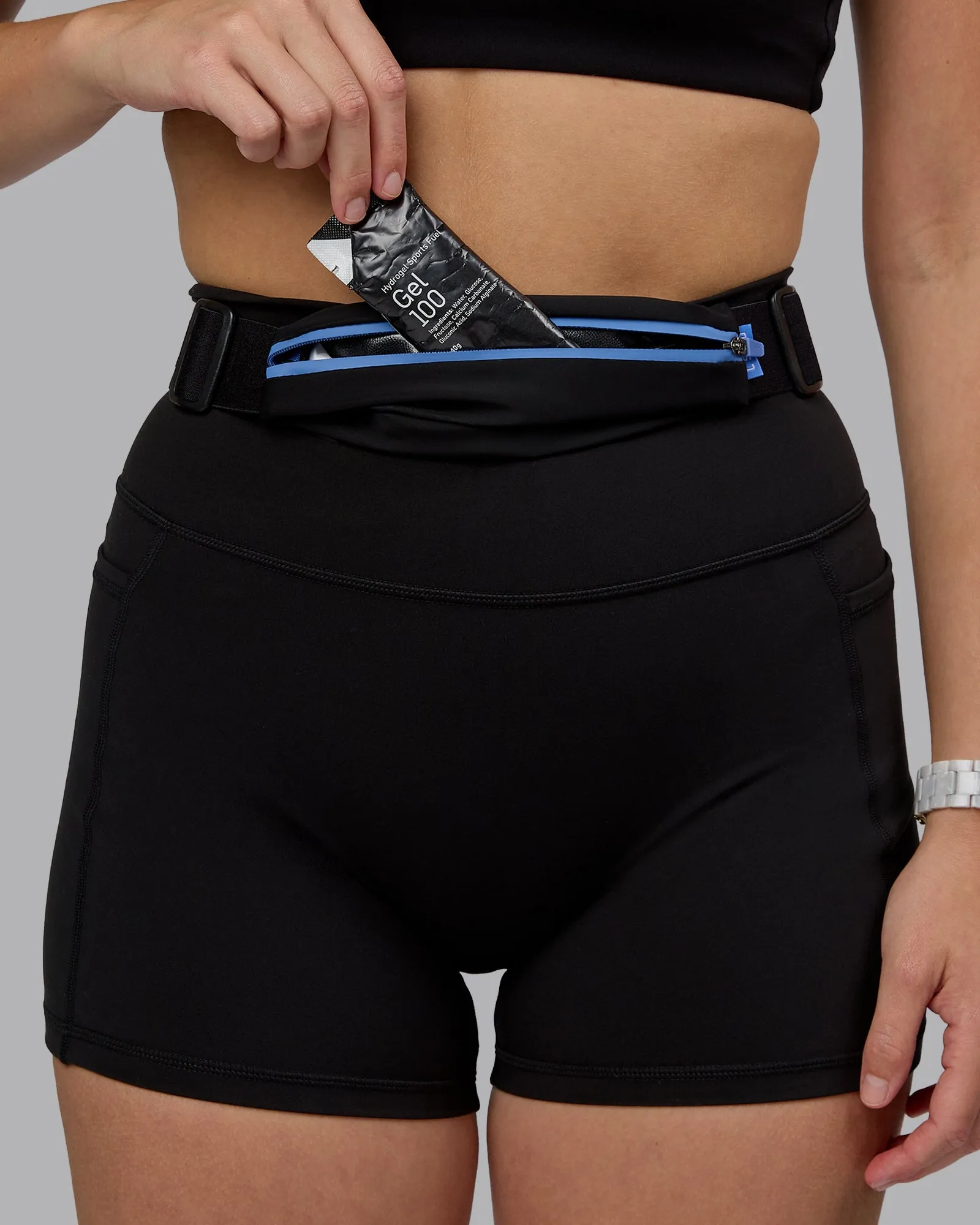 Rep Run Belt 2.0 - Black-Ultramarine