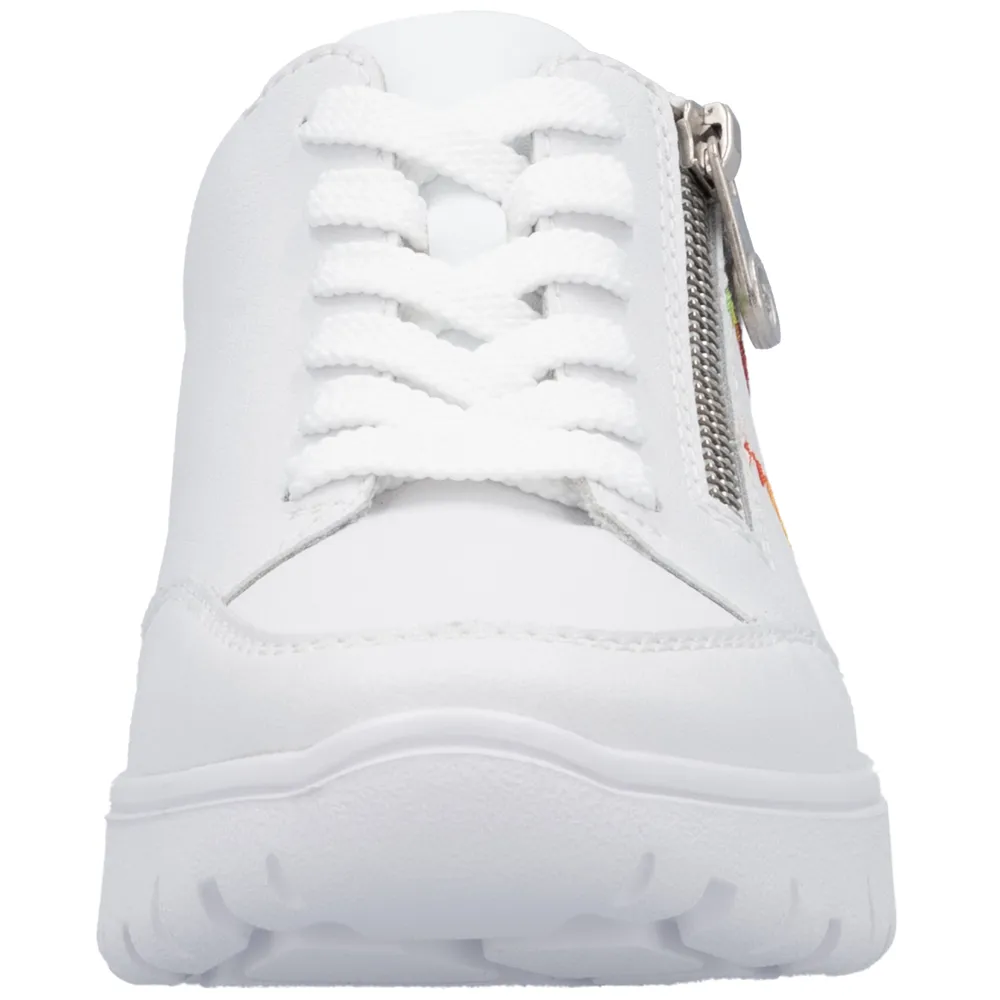 Rieker N1313-80 (Buxton) White Shoes