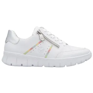 Rieker N1313-80 (Buxton) White Shoes