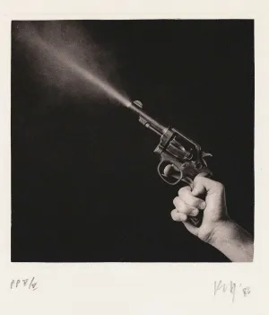 ROBERT MAPPLETHORPE "SEASON IN HELL: GUN" 1986
