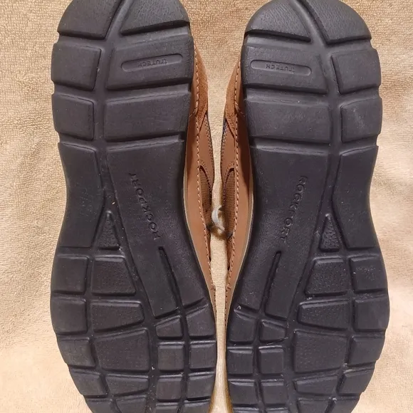 Rockport Men's GYK Mudguard Blucher Oxf TAN COLOR SIZE 12M