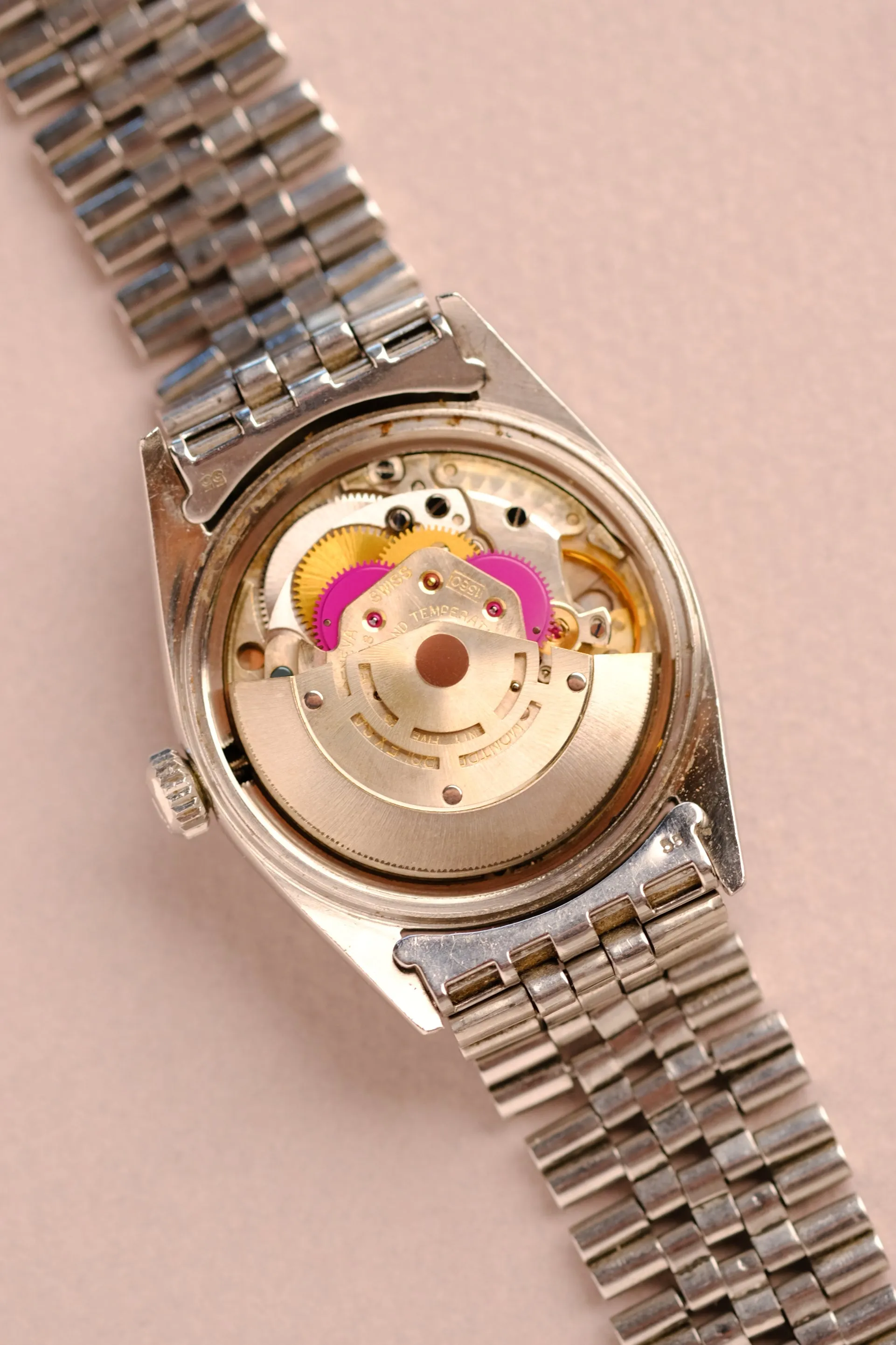Rolex Datejust 1601 Black Matte Dial Pumpkin Patina - 1963