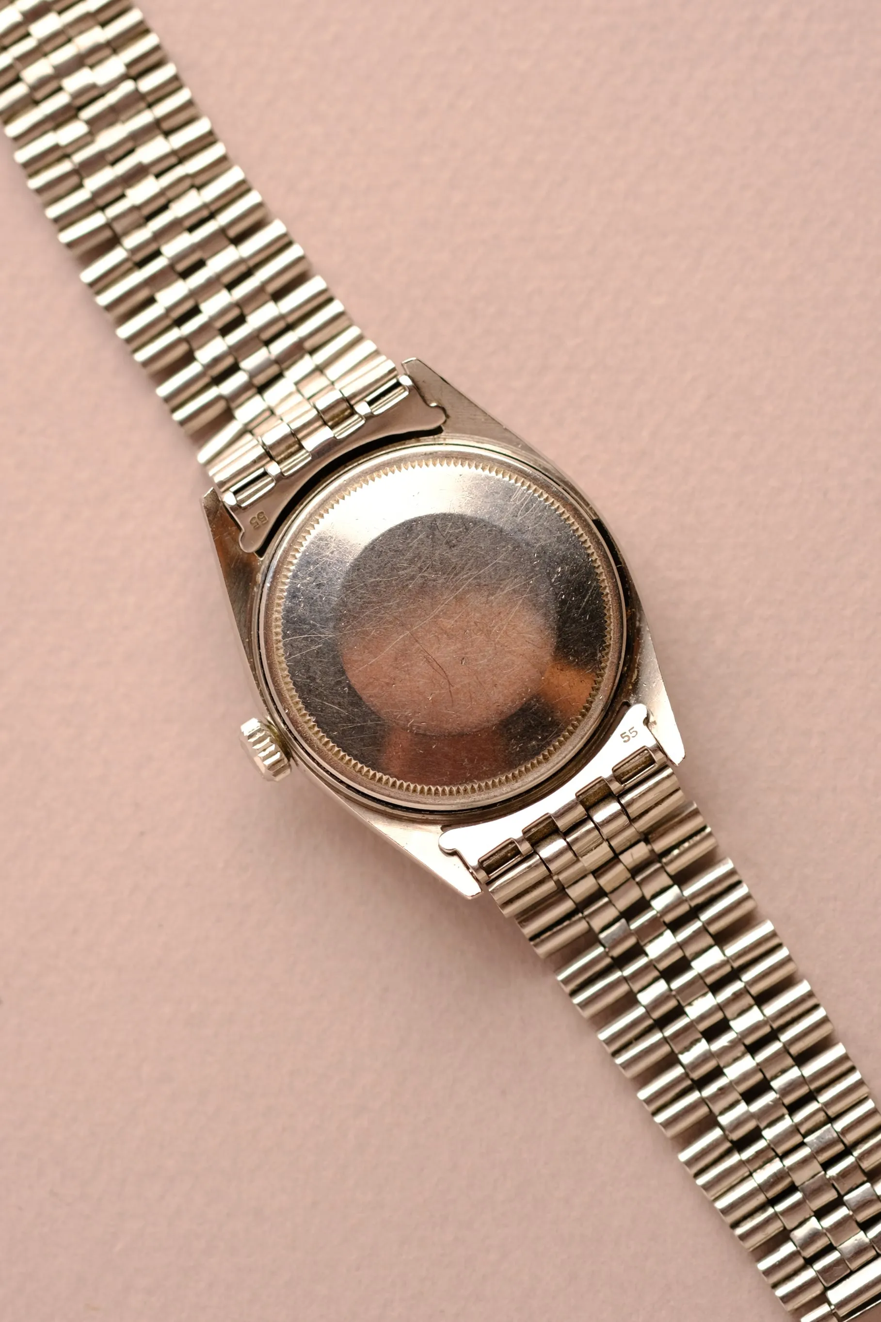 Rolex Datejust 1601 Black Matte Dial Pumpkin Patina - 1963