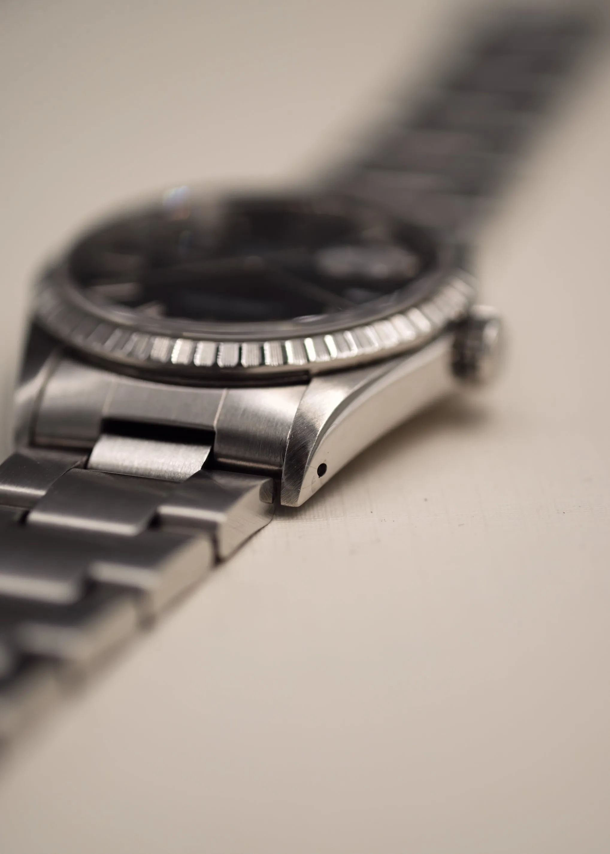 Rolex Datejust 16220 Black 'Sandy' Dial w/Papers - 1990