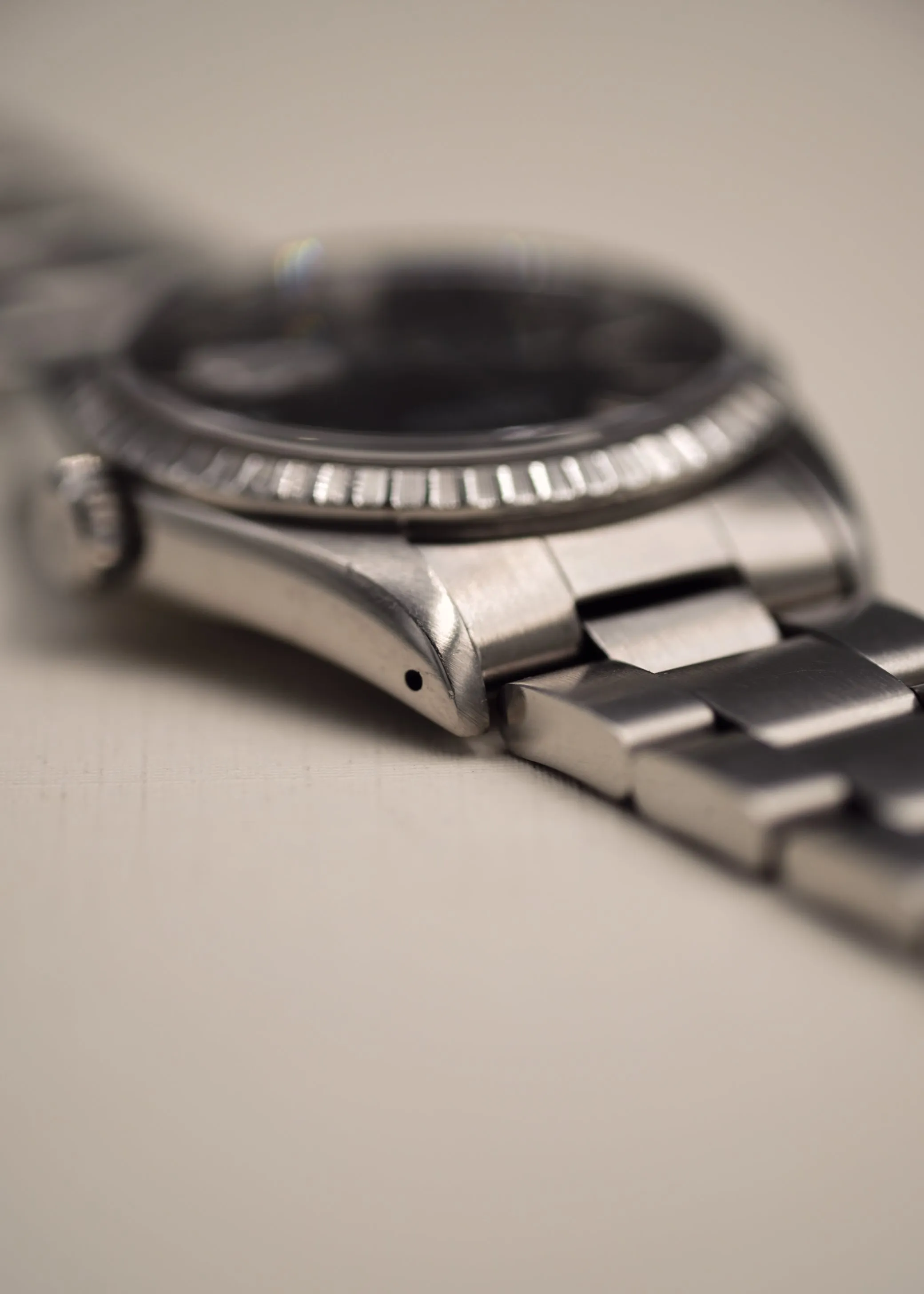 Rolex Datejust 16220 Black 'Sandy' Dial w/Papers - 1990