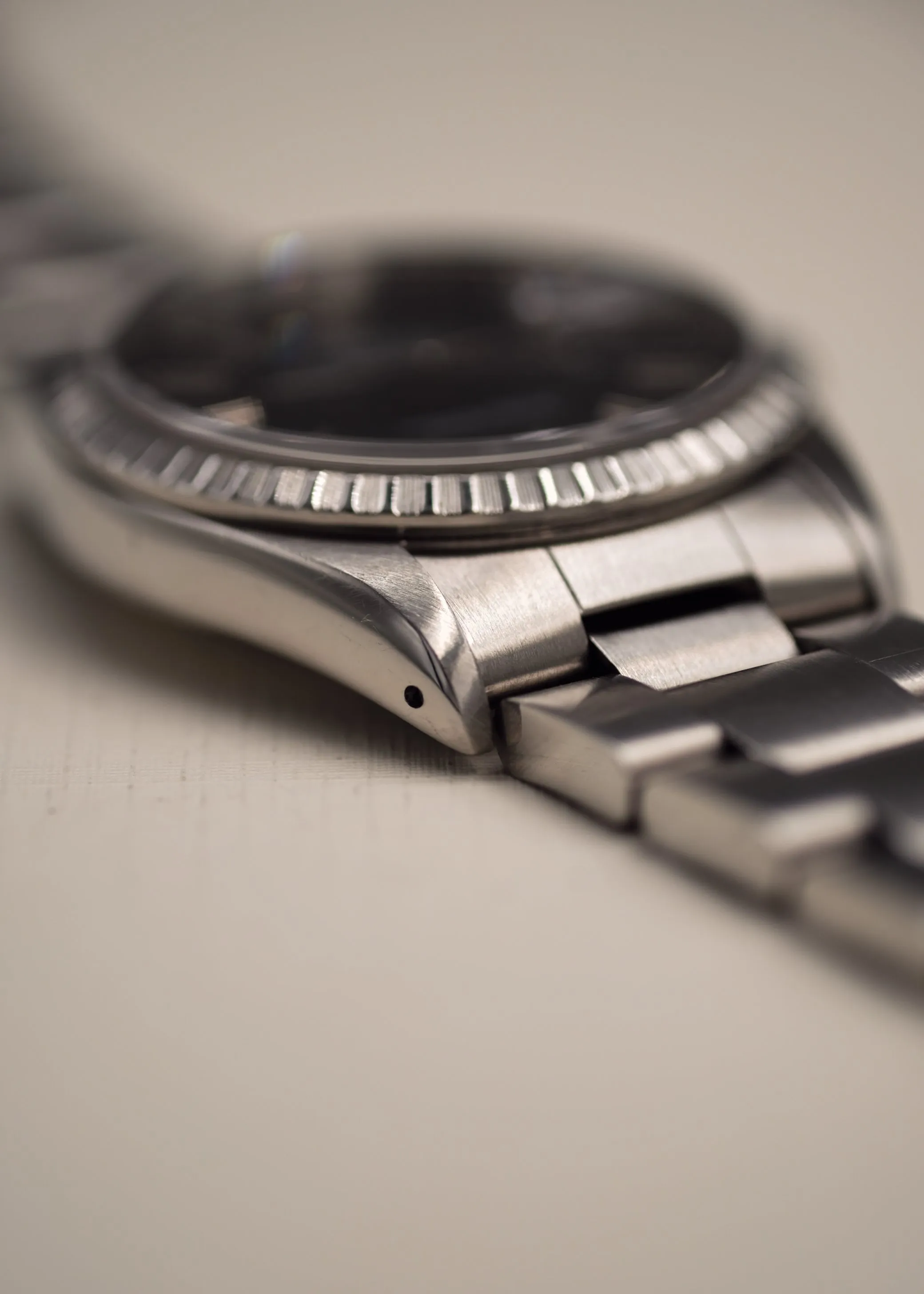 Rolex Datejust 16220 Black 'Sandy' Dial w/Papers - 1990