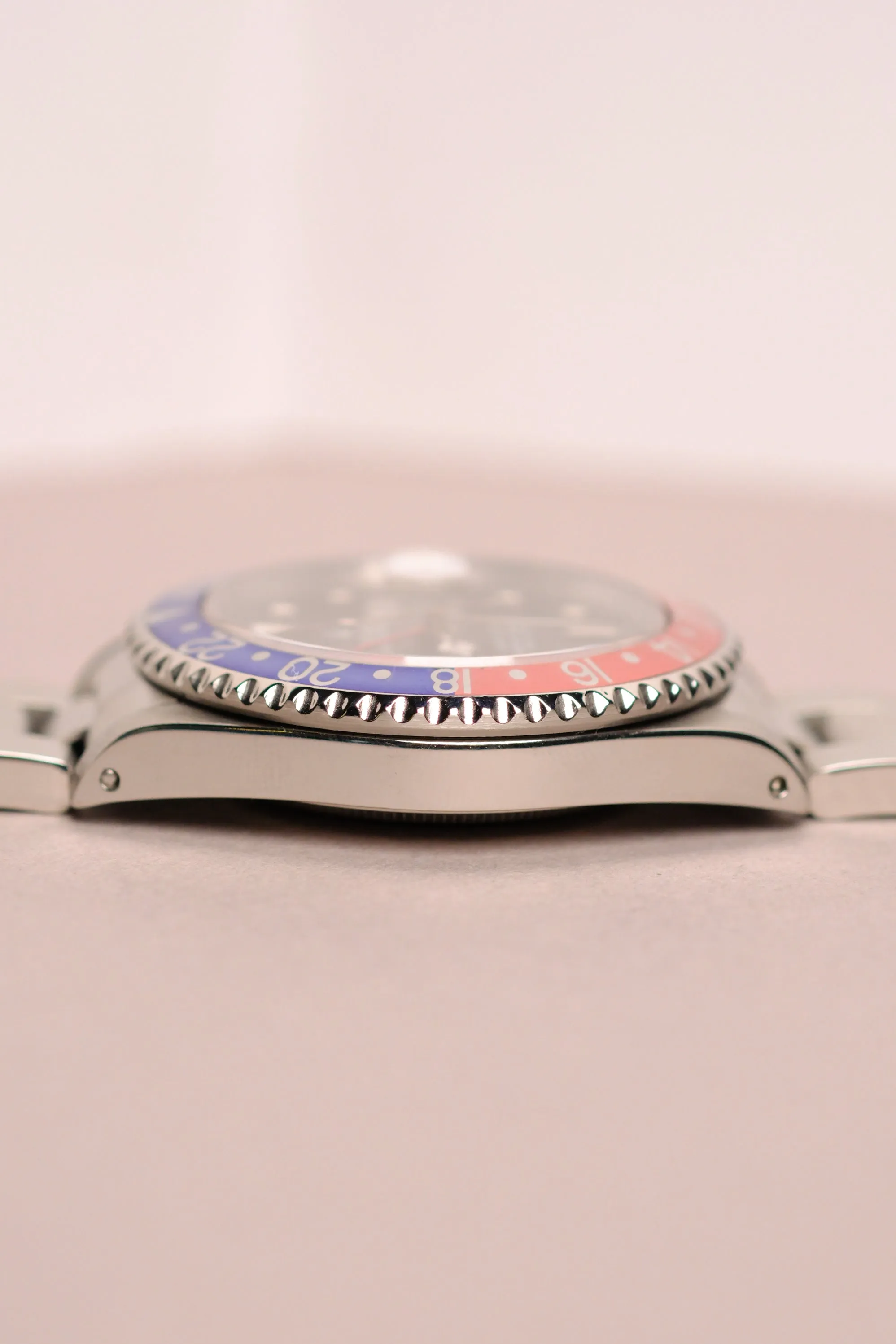 Rolex GMT Master I Pepsi 16700 Frosted Dial w/Faded Bezel - 1996