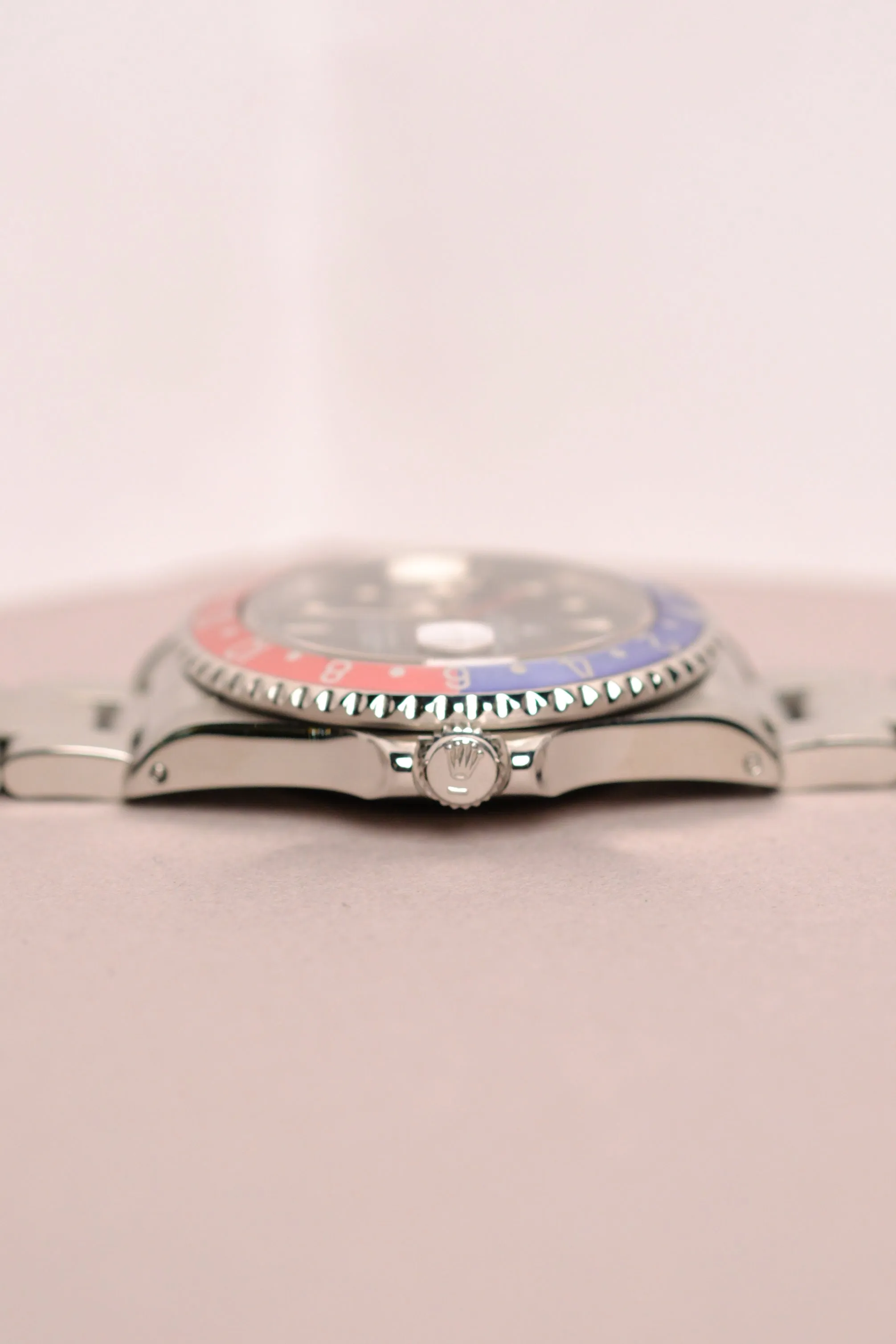 Rolex GMT Master I Pepsi 16700 Frosted Dial w/Faded Bezel - 1996