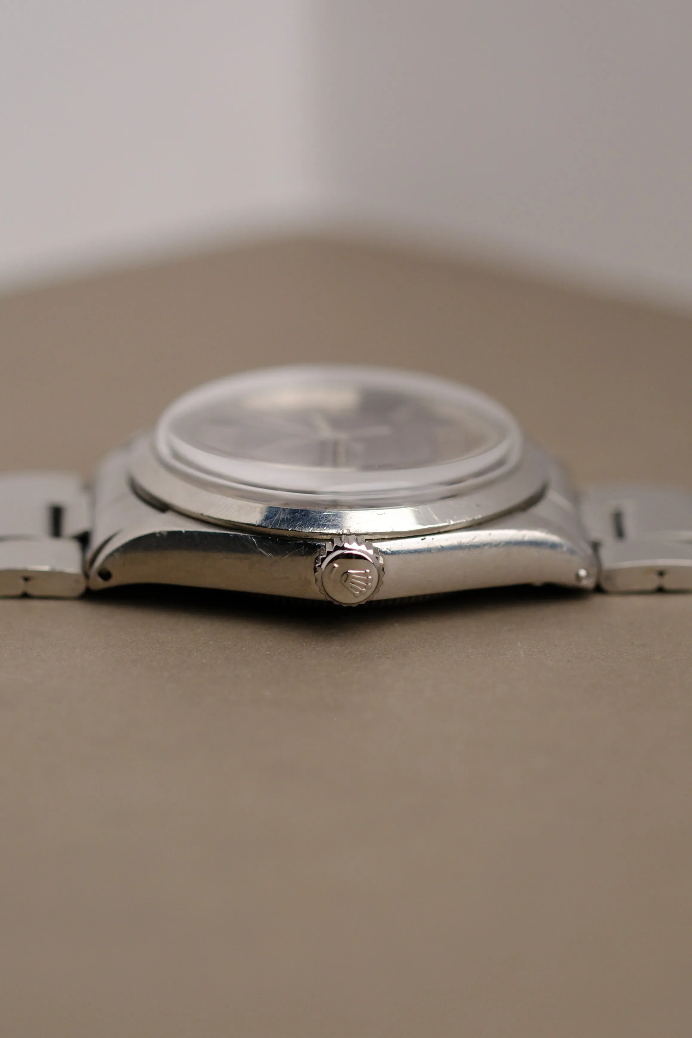 Rolex Oyster Date 1002 Lavender Dial w/ Service Paper - 1968