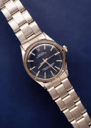 Rolex Oyster Perpetual Blue 1003 Blue Brushed Dial w/Papers - 1972