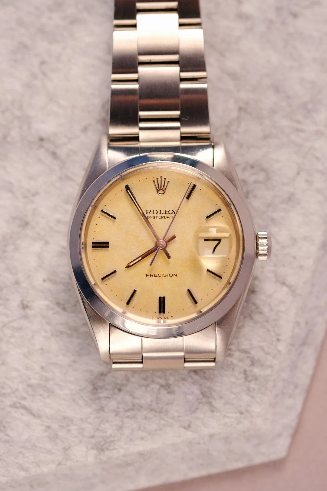 Rolex Oysterdate 6694 'Sandy Tropical Dial' - 1968