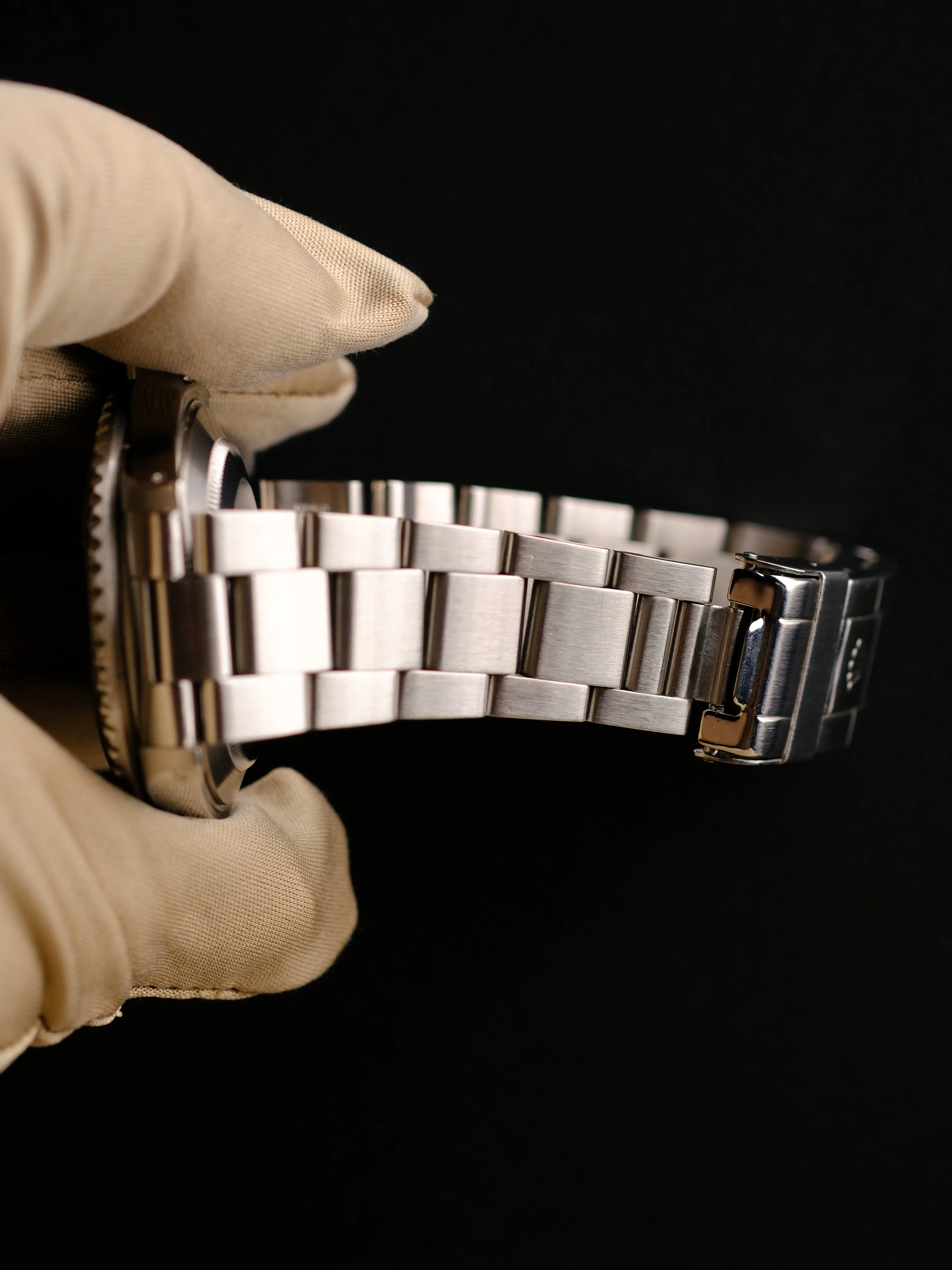 Rolex Submariner 16800 Satin Dial w/Cream Patina & Service Papers - 1986
