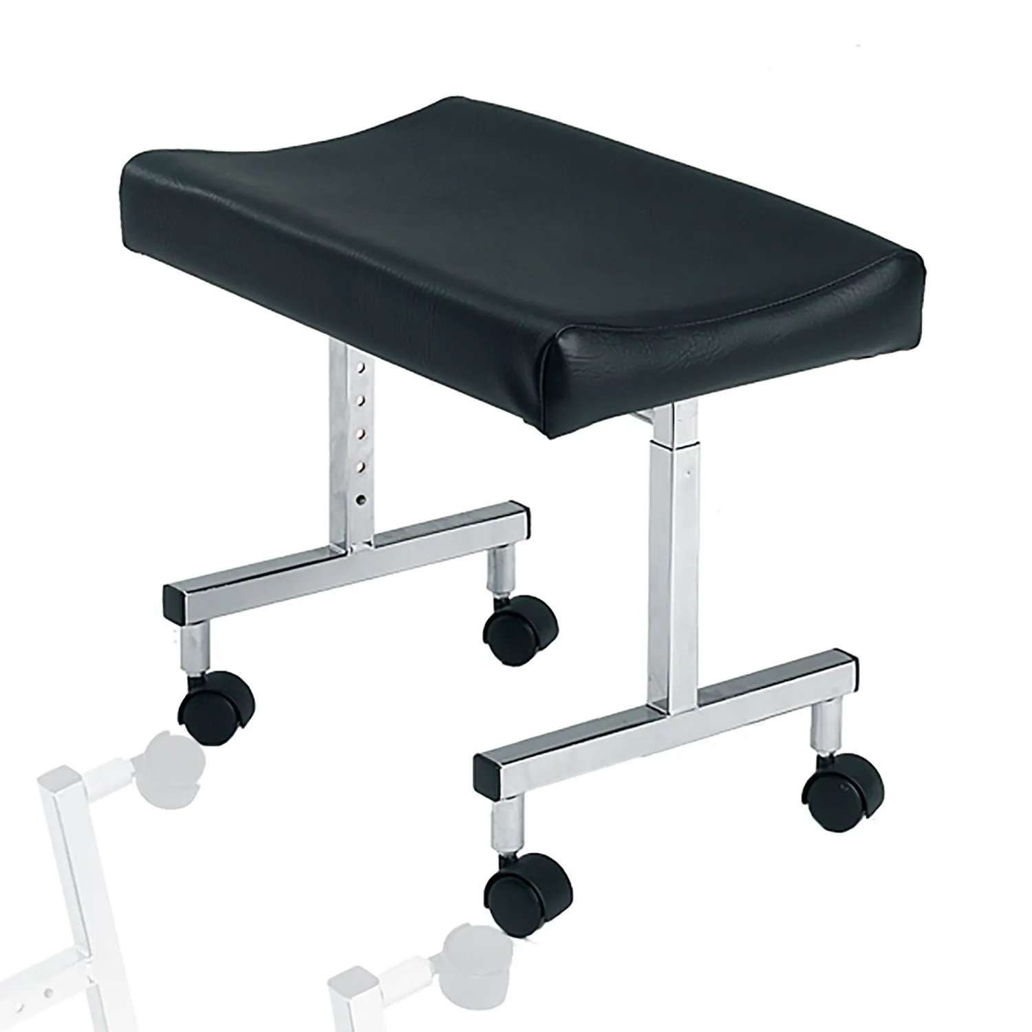 Roma Leg Rest with Castors | Adjustable