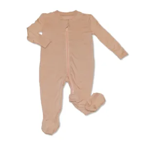 Romper Sleeper W/ Rollover Cuffs | Maple Sugar