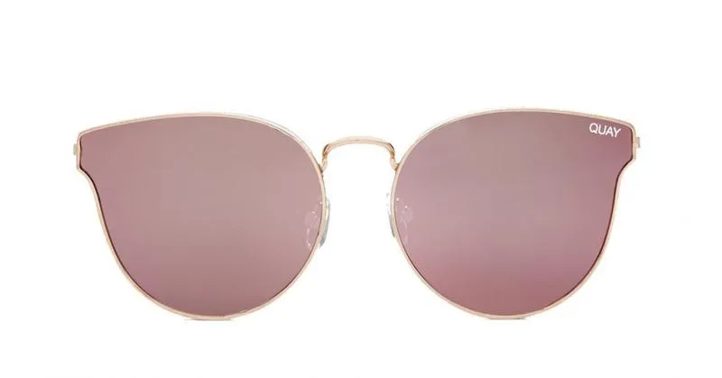 Rose Gold/Pink Mirror - All My Love Sunglasses
