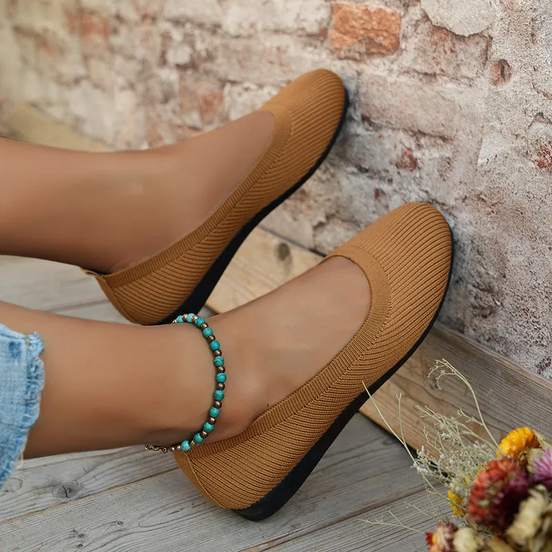 Round Toe Flat Bottom Women's Doug Shoes