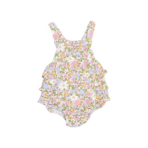 Ruffle Sunsuit | Bubbly Baby Calico