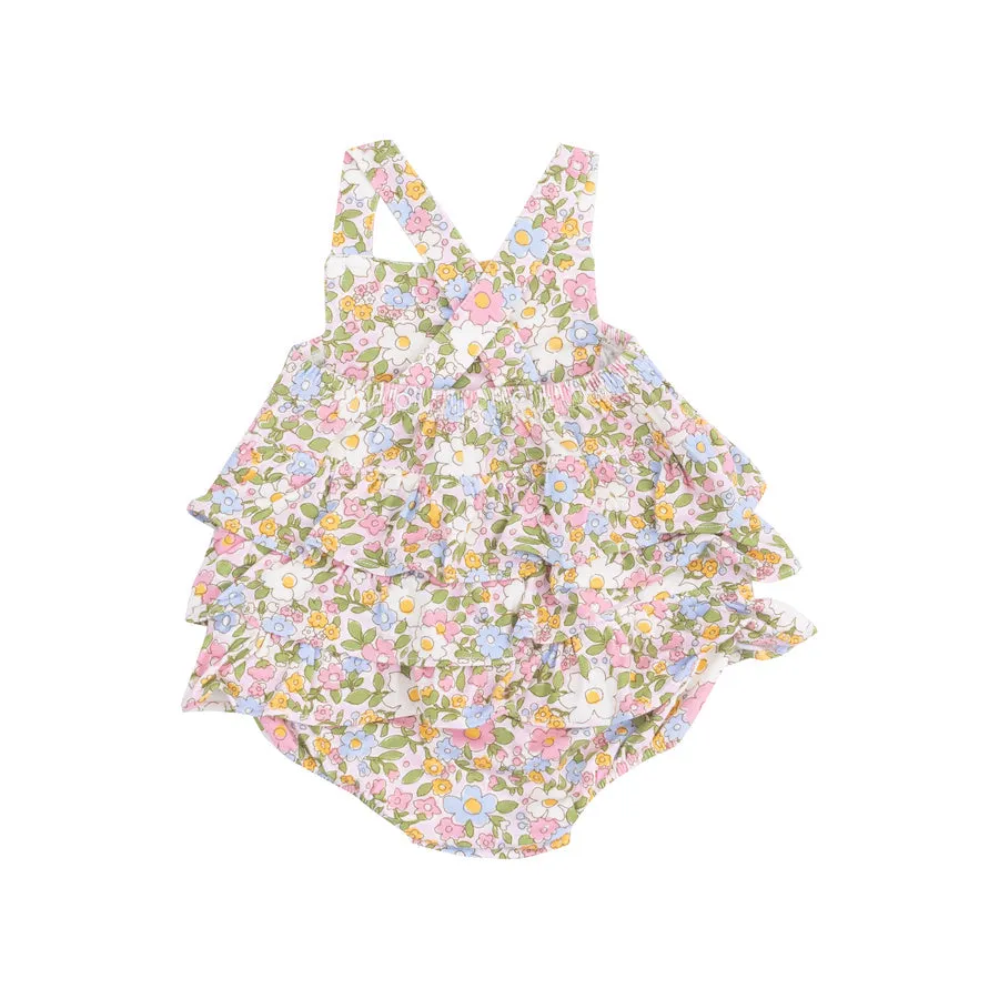 Ruffle Sunsuit | Bubbly Baby Calico
