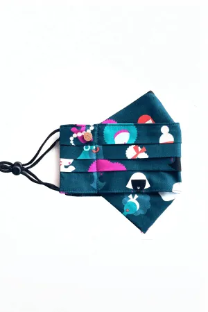 Safely Sip Mask Disco Ladies Print
