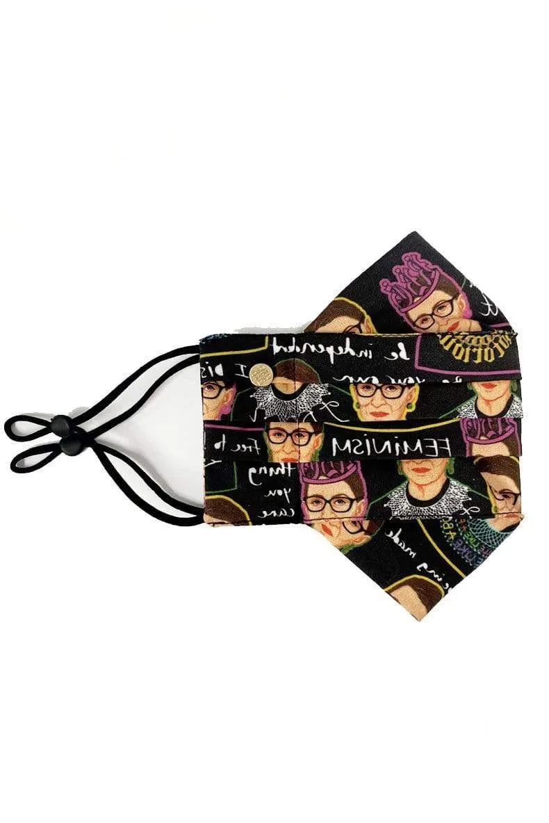 Safely Sip Mask in RBG Print Limited Edition