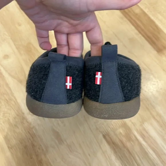 Sanita Stromo Unisex Slipper in Charcoal Size 38
