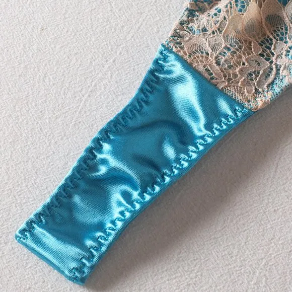 Set 2-Pcs 2in1 2-way Wear Panty Satin Women’s Kink Lingerie