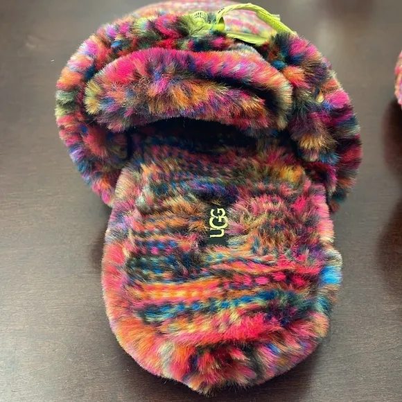 SH110 Fluff It Pixelate UGG Slipper Men’s - US Size 7 Women’s US 8.5