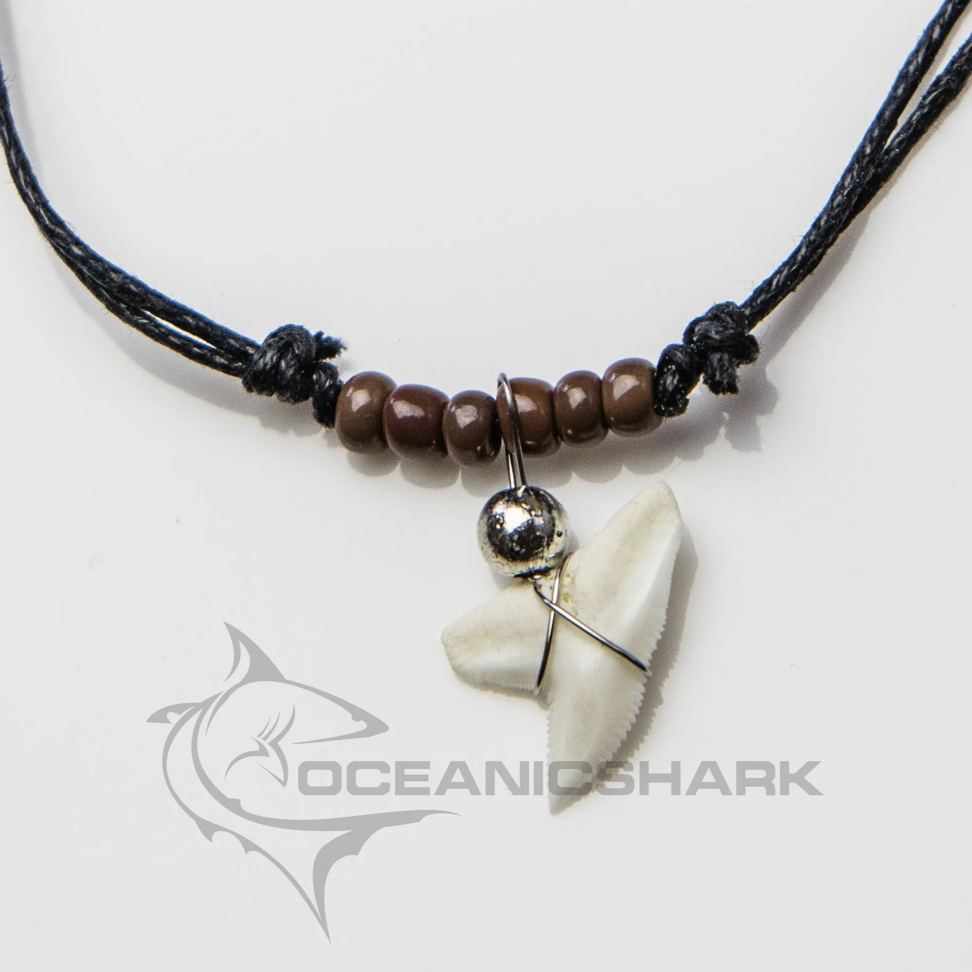 Shark Tooth Necklace Adjustable Oceanicshark c4