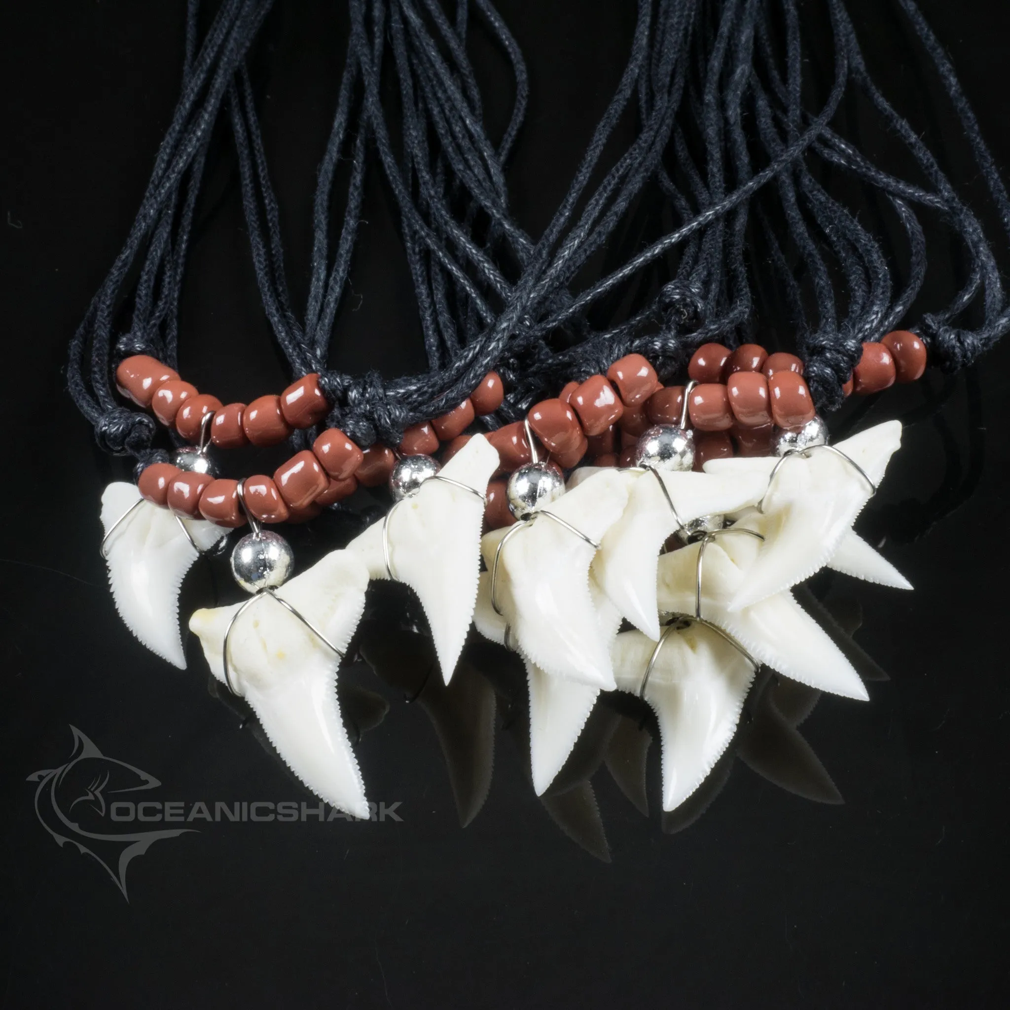 Shark Tooth Necklace Adjustable Oceanicshark c4