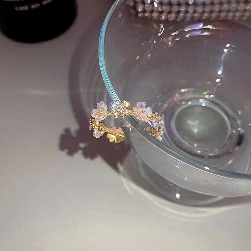 Shell Flower Ring