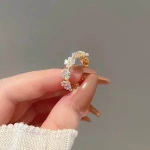 Shell Flower Ring